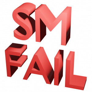 SM Fail 3d Text